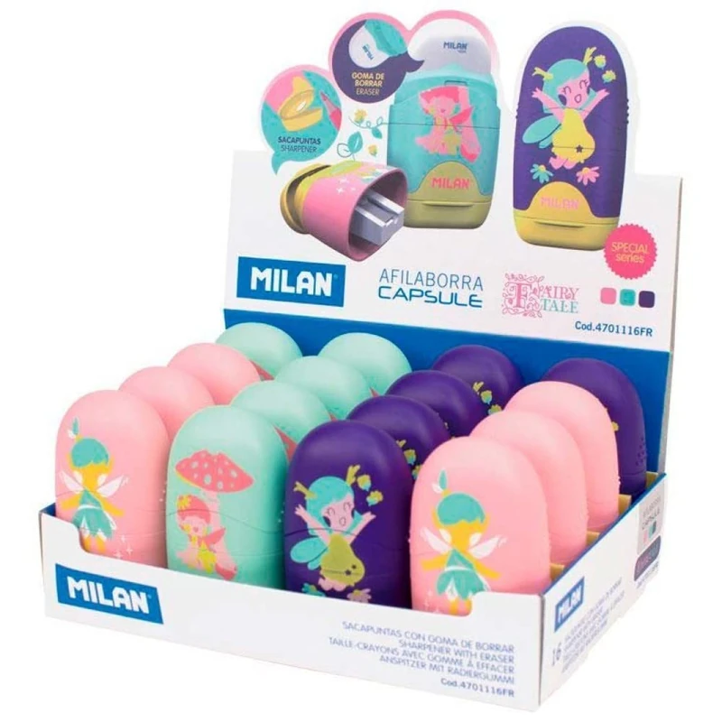 MILAN Capsule Special Series Fairy Tale 16 Display Box, Pink