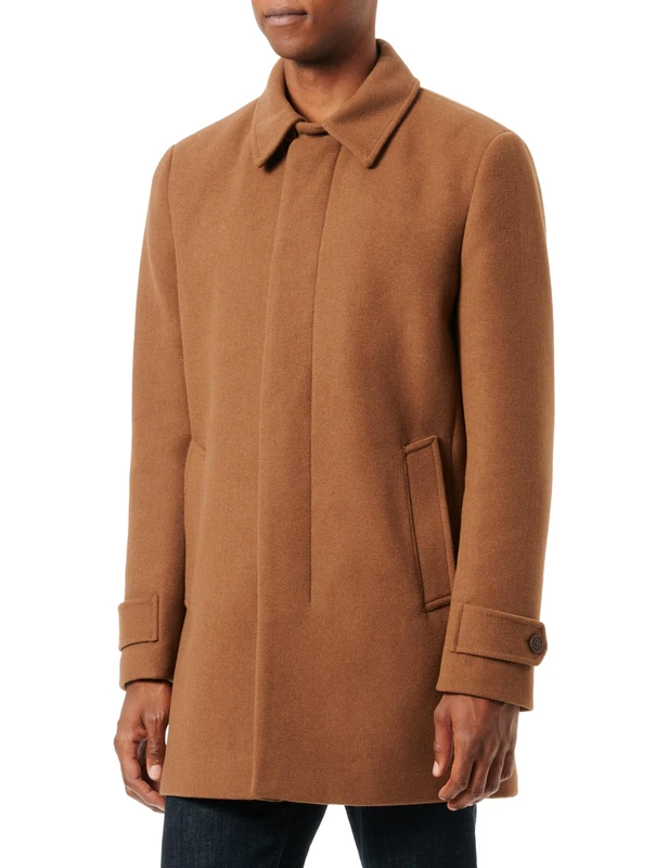 s.Oliver Men's Outdoor Coat, Brown, 98 cm