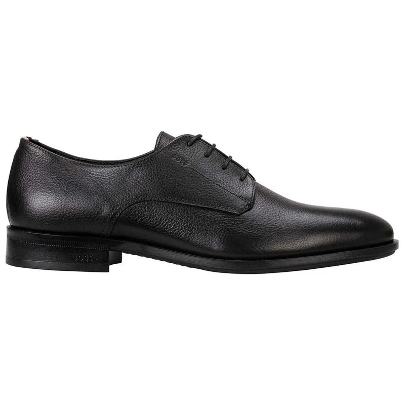 BOSS Men's Colby_derb_gr Derby, Black, 7 UK