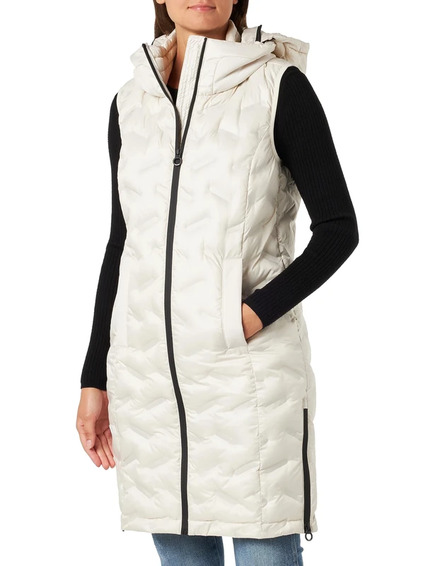 s.Oliver Women's Outdoor Vest, White, 16