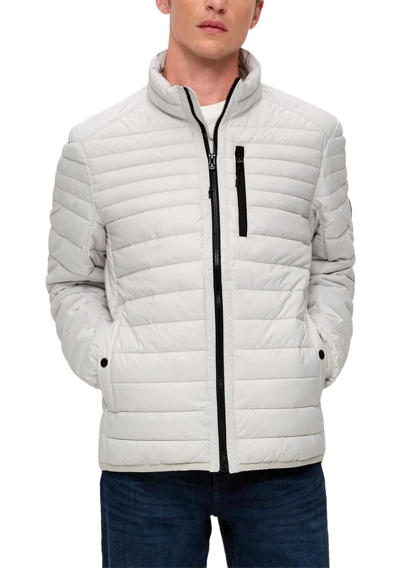 s.Oliver Men's 10.3.11.16.160.2131722 Outdoor Jacket, Gray, 3XL