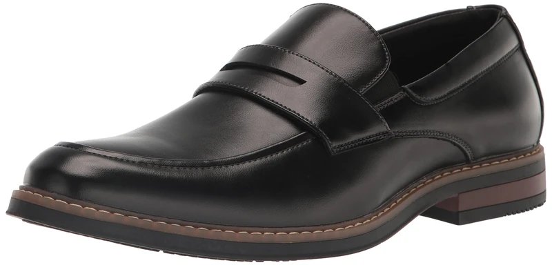 Nunn Bush Men's Carmelo Slip on Loafer, Black, 13
