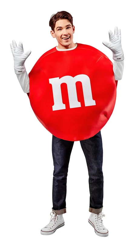 Rubies 1000793 M&m Foam Tabard Costume Adult, Red, One Size