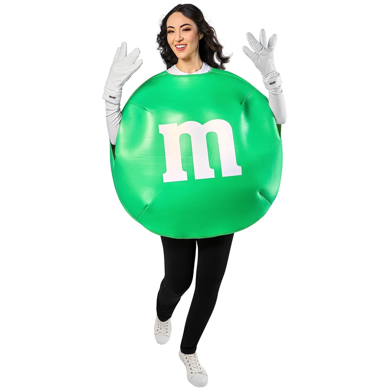 Rubies 1000794 M&m Foam Tabard Costume Adult, Green, One Size