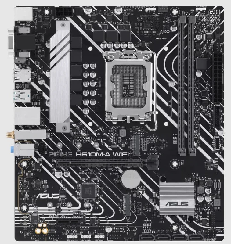 ASUS PRIME H610M-A R2.0 Motherboard - Image 1