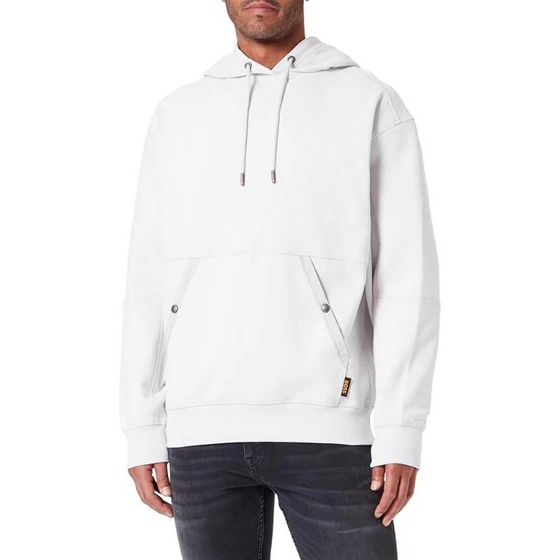 BOSS Men's Wenylonhood, Light/Pastel Grey57, S - Image 1