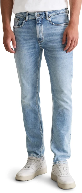 Marc OߴPolo Denim Men's Slim Fit Jeans with Stretch, Blue (Multi/Dark Blue Black), W34/L34