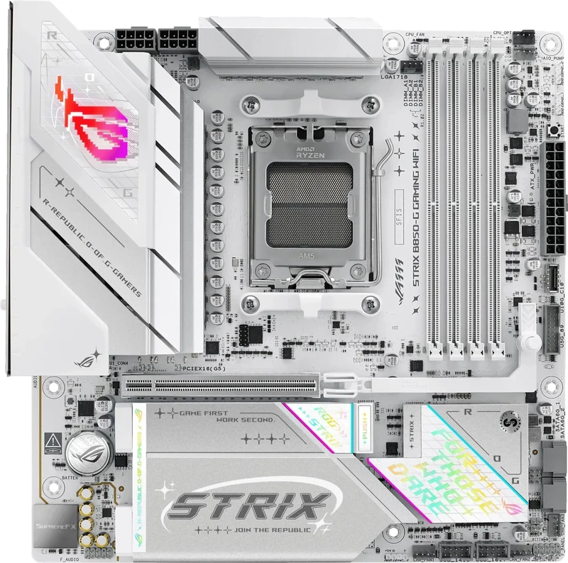 ASUS ROG STRIX B850-G GAMING WIFI AMD B850 AM5 micro ATX Motherboard