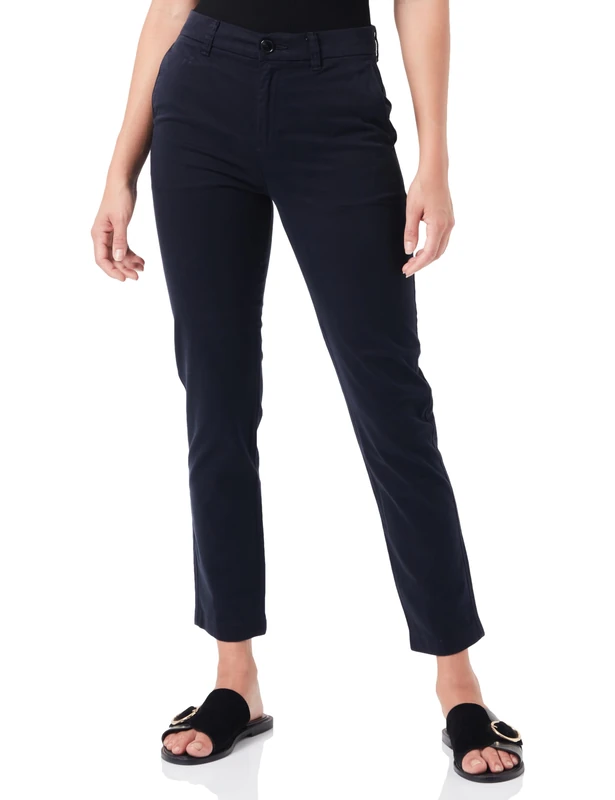 BOSS Women's C_Tachini2-D Trousers, Dark Blue404,