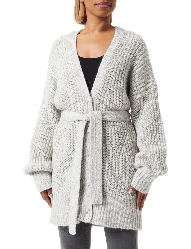 BOSS Women's C_feisy Knitted Cardigan, Open Miscellaneous962, M