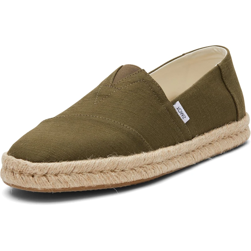 TOMS Men's Alpargata Rope 2.0 Espadrille, Textile Upper - Image 1