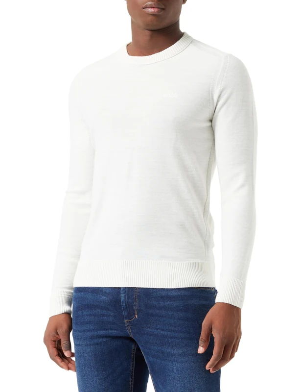 BOSS Men's Avac_C, Open White131., S