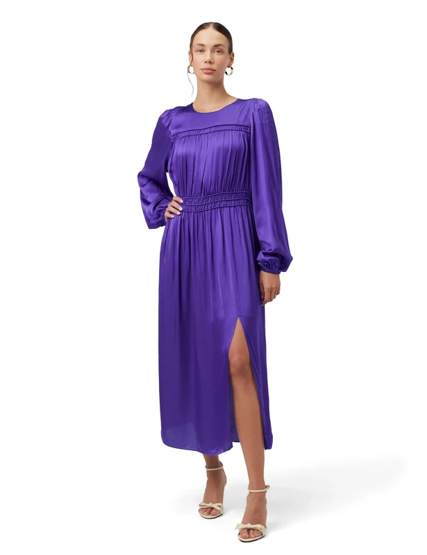 BOSS Women's C_Dilli Dress, Open Purple551, 40 EU