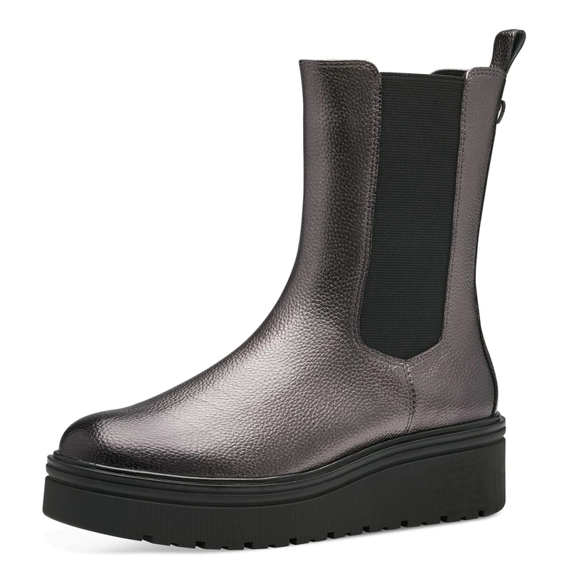 MARCO TOZZI Women's 2-25446-41 Chelsea, Pewter, 3.5