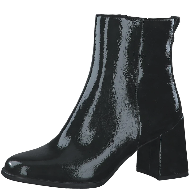 MARCO TOZZI Women's 2-25327-41 Boot Heel, Forest Patent, 5.5