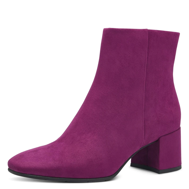 MARCO TOZZI Women's 2-25349-41 Boot Heel, Grape, 5 - Image 1