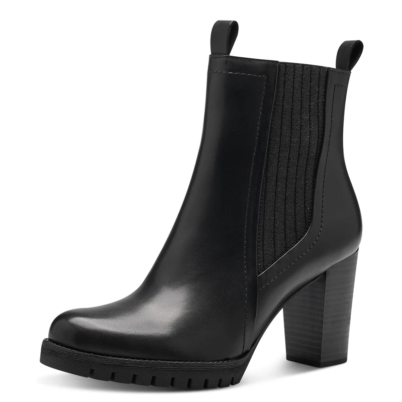 MARCO TOZZI Women's 2-25447-41 Chelsea, Black, 3.5