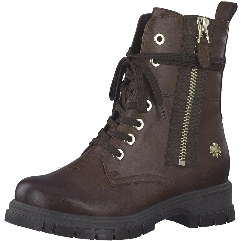 MARCO TOZZI Women's 2-85200-41 Boot Flat, Chestnut, 6.5