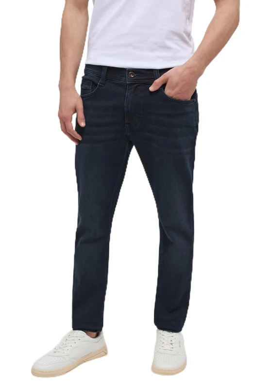 MUSTANG Men's Slim Fit Style Oregon Slim, Blue, 34/Slim