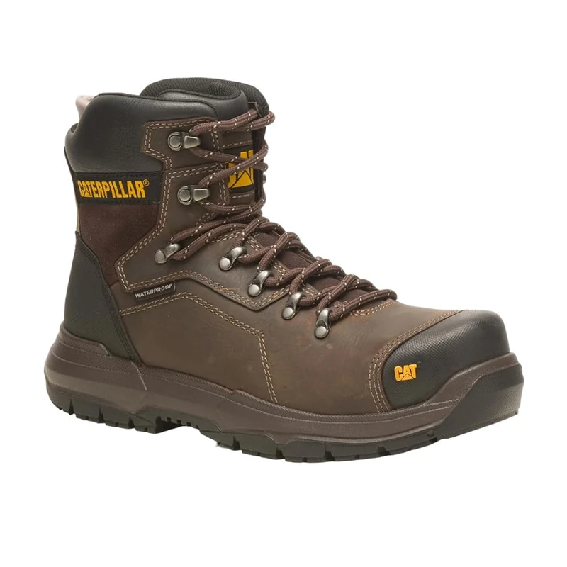Caterpillar Male Diagnostic 2.0 Safety Boot, Brown, 10