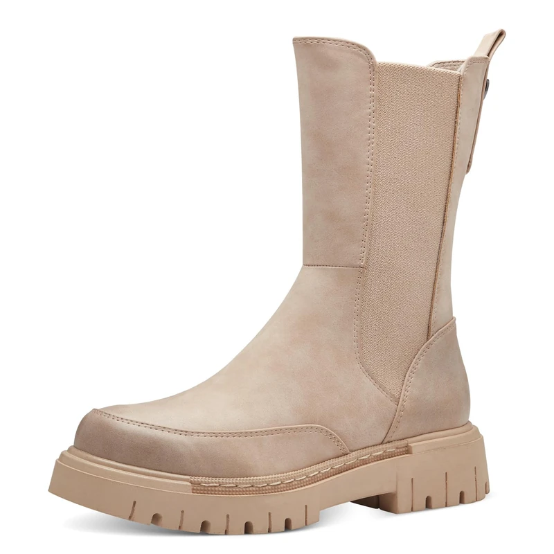 MARCO TOZZI Women's 2-25435-41 Chelsea, Dune, 3.5