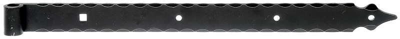 Alberts 320355 Shutter Hinges and Clamps, Black