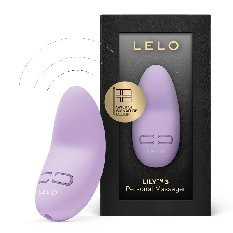LELO Lily 3 Mini Vibrator for Women Discreet Mini Bullet Vibrator with 10 Pleasure Settings, Waterproof Design (Calm Lavender)