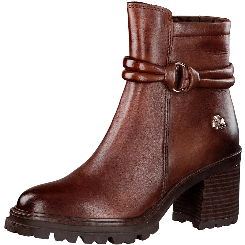 MARCO TOZZI Women's 2-85404-41 Boot Heel, Chestnut, 6.5
