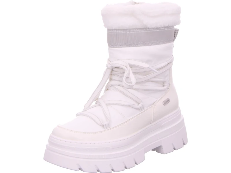 Marco Tozzi Women's 2-26288-41 Warm Feed Boat, White Comb, 9 UK