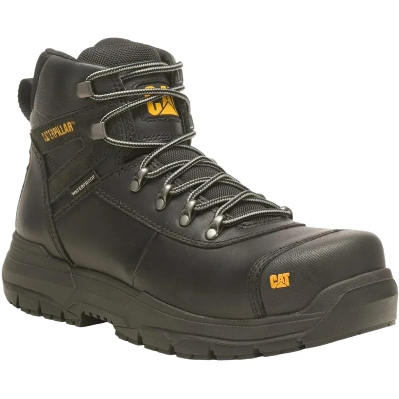 Caterpillar Male Pneumatic 2.0 Safety Boot, Black, 11