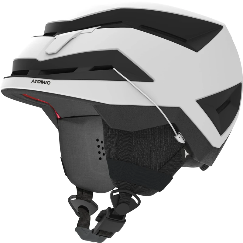 Atomic Backland Ski Helmet, Lightweight and Safe, White, Size M, Maximum Shock Absorption, Active Aircon Ventilation System, 3D Ear Pads, 360° Fit System, Head Circumference 55–59 cm - Image 1