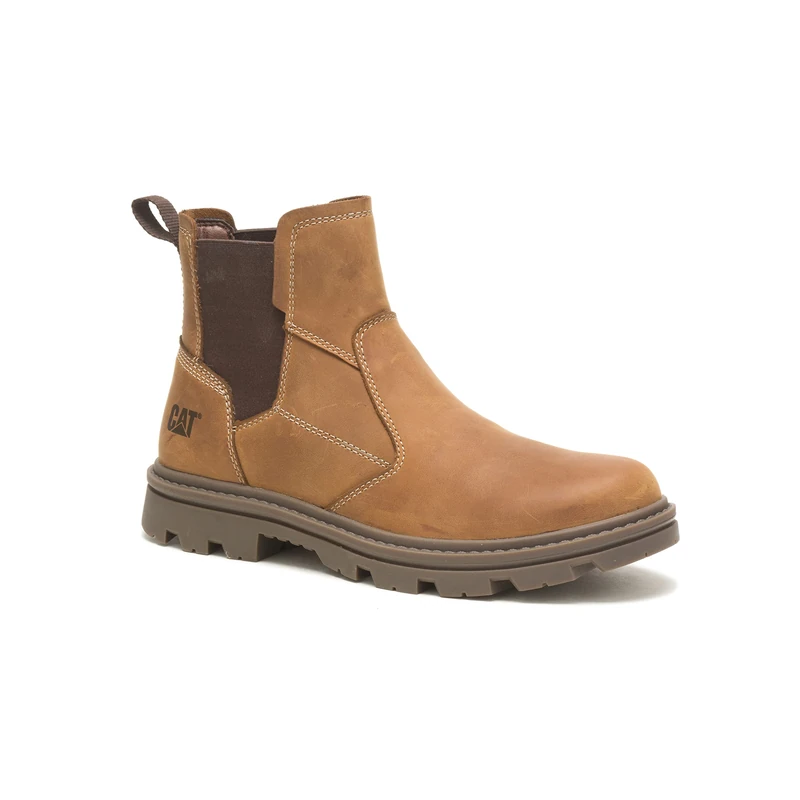 CAT Footwear Practitioner Men's Men's Boot, Dark Beige, 9