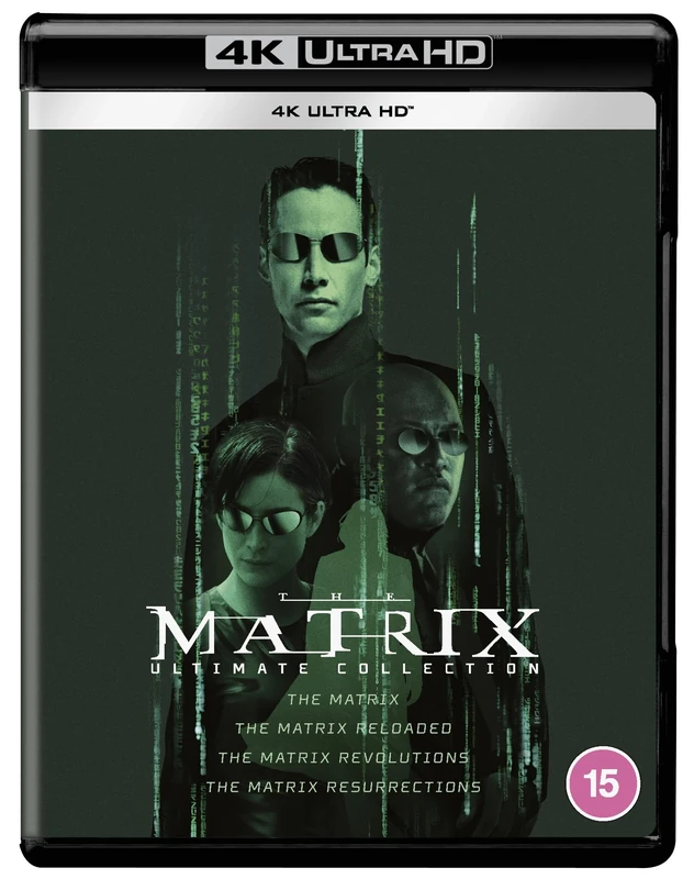 The Ultimate Matrix Collection [4K Ultra HD] [1999] [Blu-ray] [2024] [Region Free] - Packaging/Cover May Vary