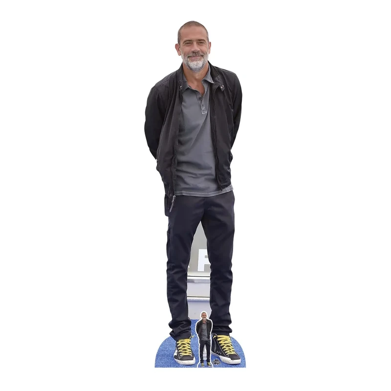 Star Cutouts CS1058 Jeffrey Dean Morgan Cardboard Cutout with Free Mini Standee Boys Parties, Birthdays, Gifts, Parties & Fans