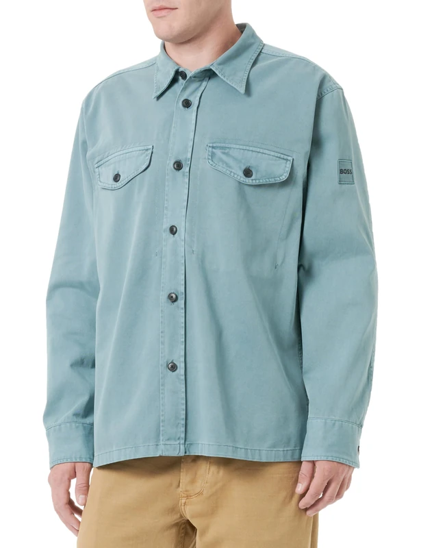 BOSS Men's Lovelock, Open Green375, L - Image 1