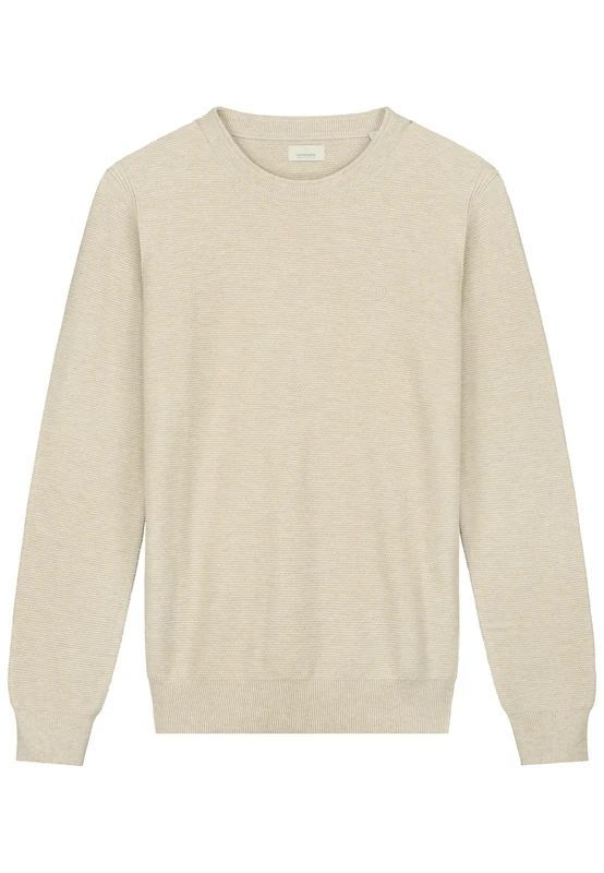 Dstrezzed Men's Mercury Crew Pullover Sweater, Desert Brown, XL