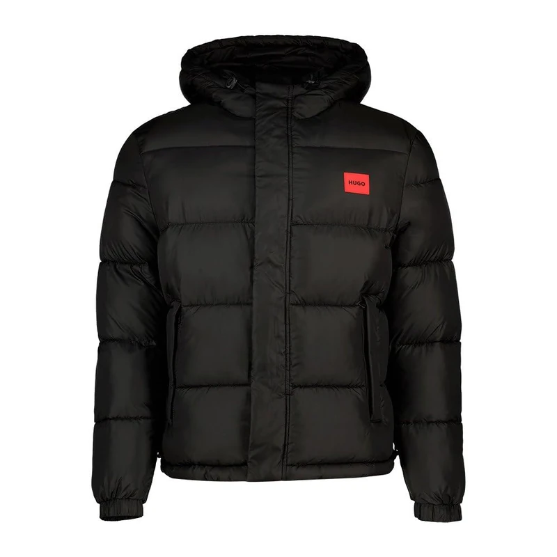 HUGO Men's Outerwear Jacket, Black 1, 30