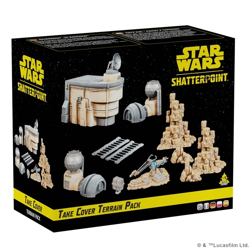 Atomic Mass Games | Star Wars Shatterpoint: Ground Cover Terrain Pack | Tabletop Miniatures Game | Strategy Game | Ages 14+ | 2 Players | 90 Minutes Playing Time