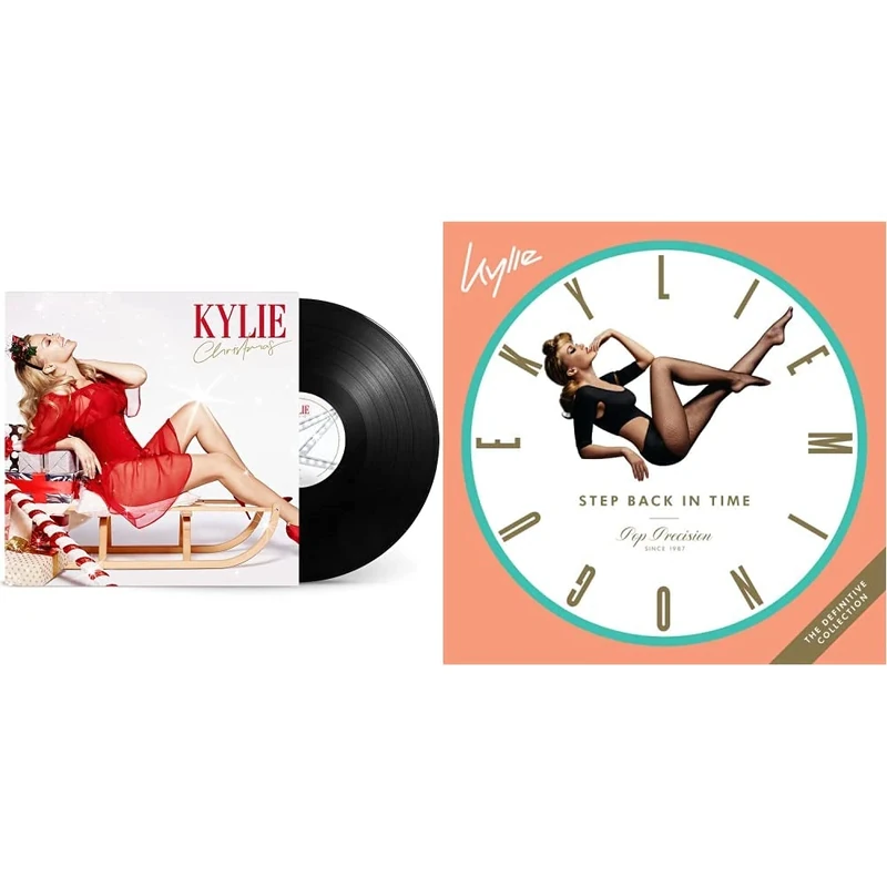 Kylie Christmas [VINYL] & Step Back In Time: The Definitive Collection [VINYL]