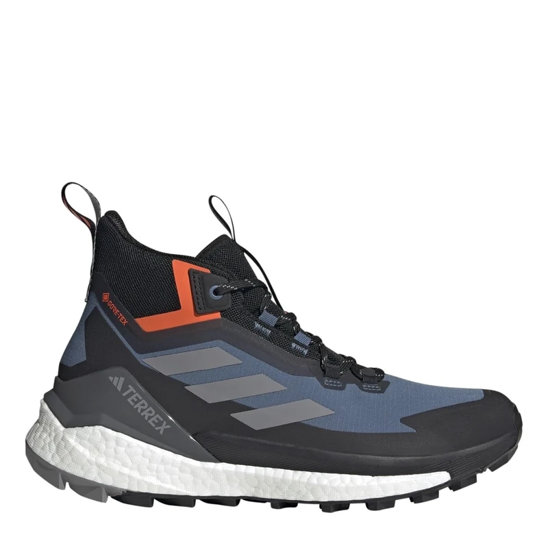 adidas Men's Terrex Free Hiker 2 GTX Trainers, Black Blue, 11 UK