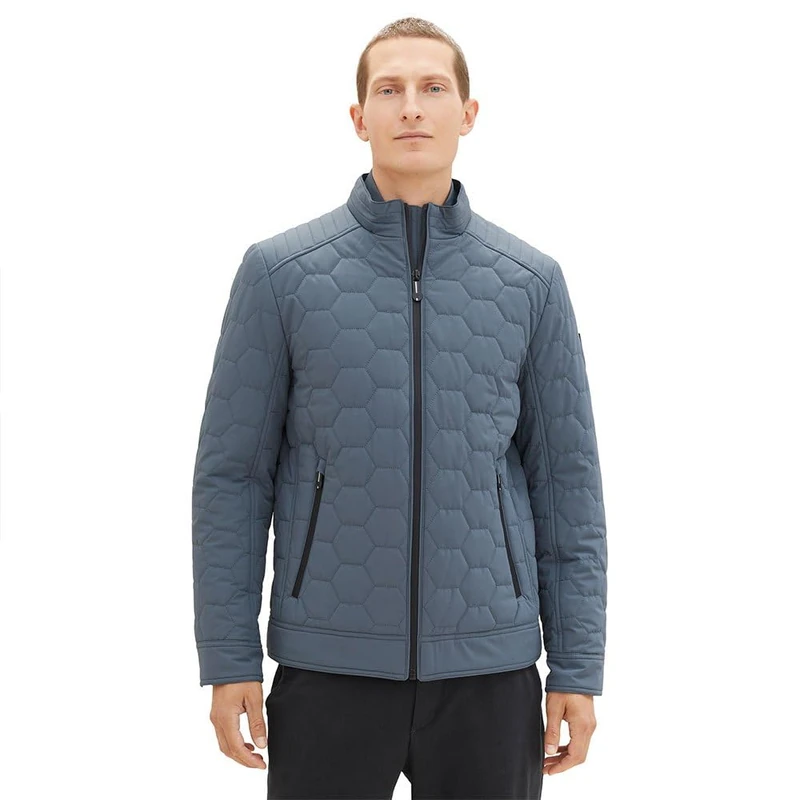 TOM TAILOR Men's 1037334 Jacket, 32506 Dusty Dark Teal, XXXL