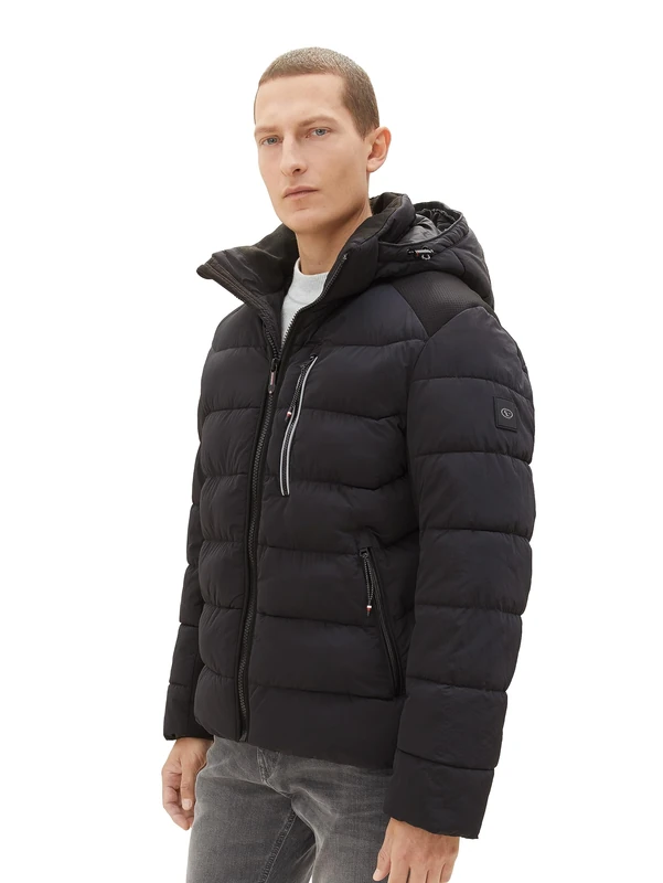 TOM TAILOR Men's Jacket, 29999 - Black, XXL