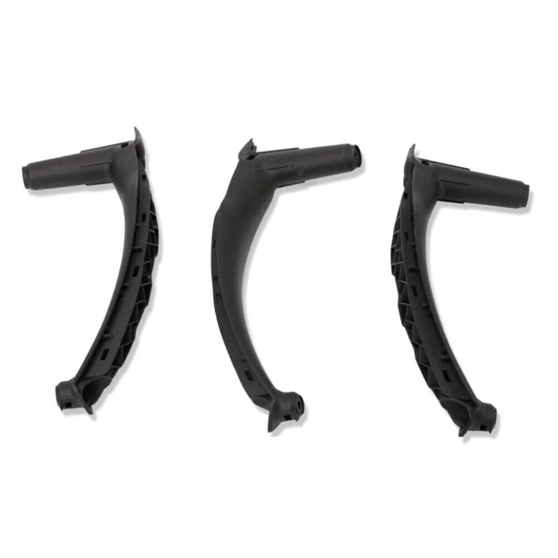 FENLI Car Interior Inside Door Panel Handle Pull Cover 3Pcs Set for E70 X5