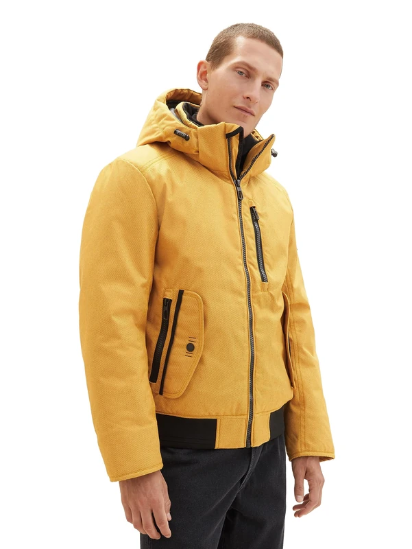 TOM TAILOR Men's 1037343 Jacket, 10533-Golden Fall, M