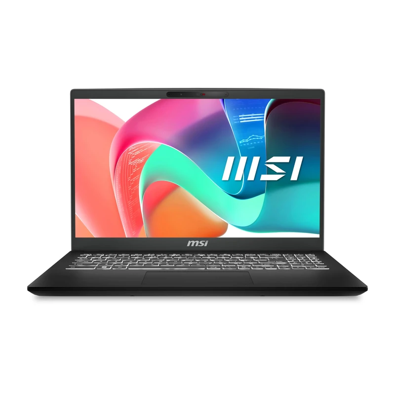 MSI Modern 15H (C2RMG-282UK) Laptop-(15.6" FHD, 60Hz 45% NTSC IPS-Level, Intel® Core5 210H, Intel Graphics, 16GB (3200MHz), 512 SSD, Windows 11home plus)- Classic Black