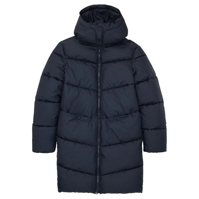 TOM TAILOR Girl's Longstyle Puffer Winter Coat, 10668-Sky Captain Blue, 176