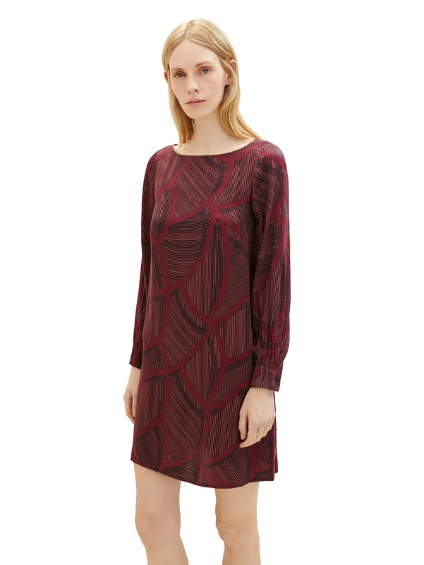 TOM TAILOR men's basic knit sweater with a V-neck, pleasant yellow melange, M