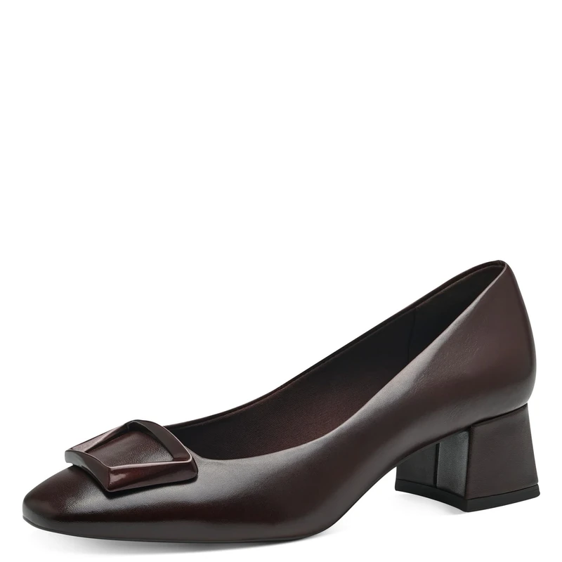 Tamaris Pumps 1-22302-41 Normal, Mahogany Leather, 7.5 UK - Image 1