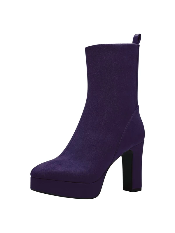 Tamaris Ankle Boots 1-25347-41 Normal, Purple, 3.5 UK