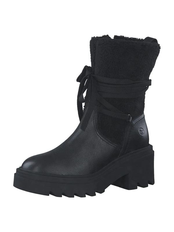 Tamaris Ankle Boots 1-26242-41 Normal, Black (Black Comb), 4 UK